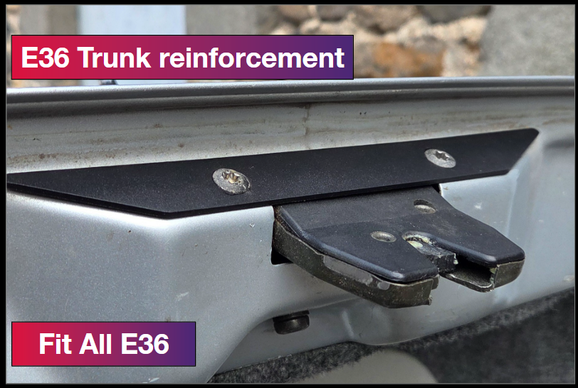 Renfort de Coffre en Aluminium BMW E36