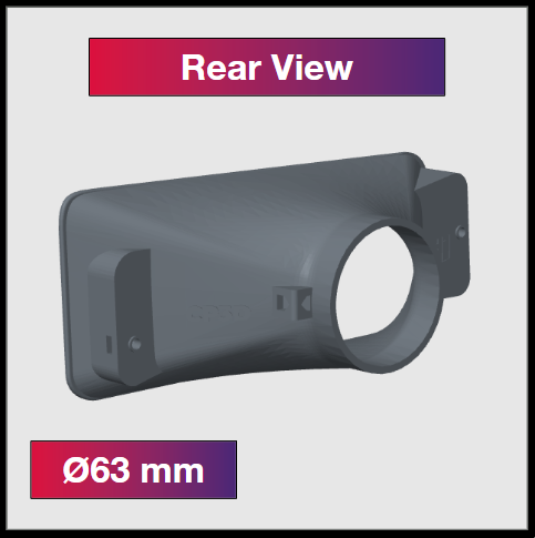 Écope Admission Air Antibrouillard pour E36