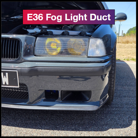 Écope Admission Air Antibrouillard pour E36