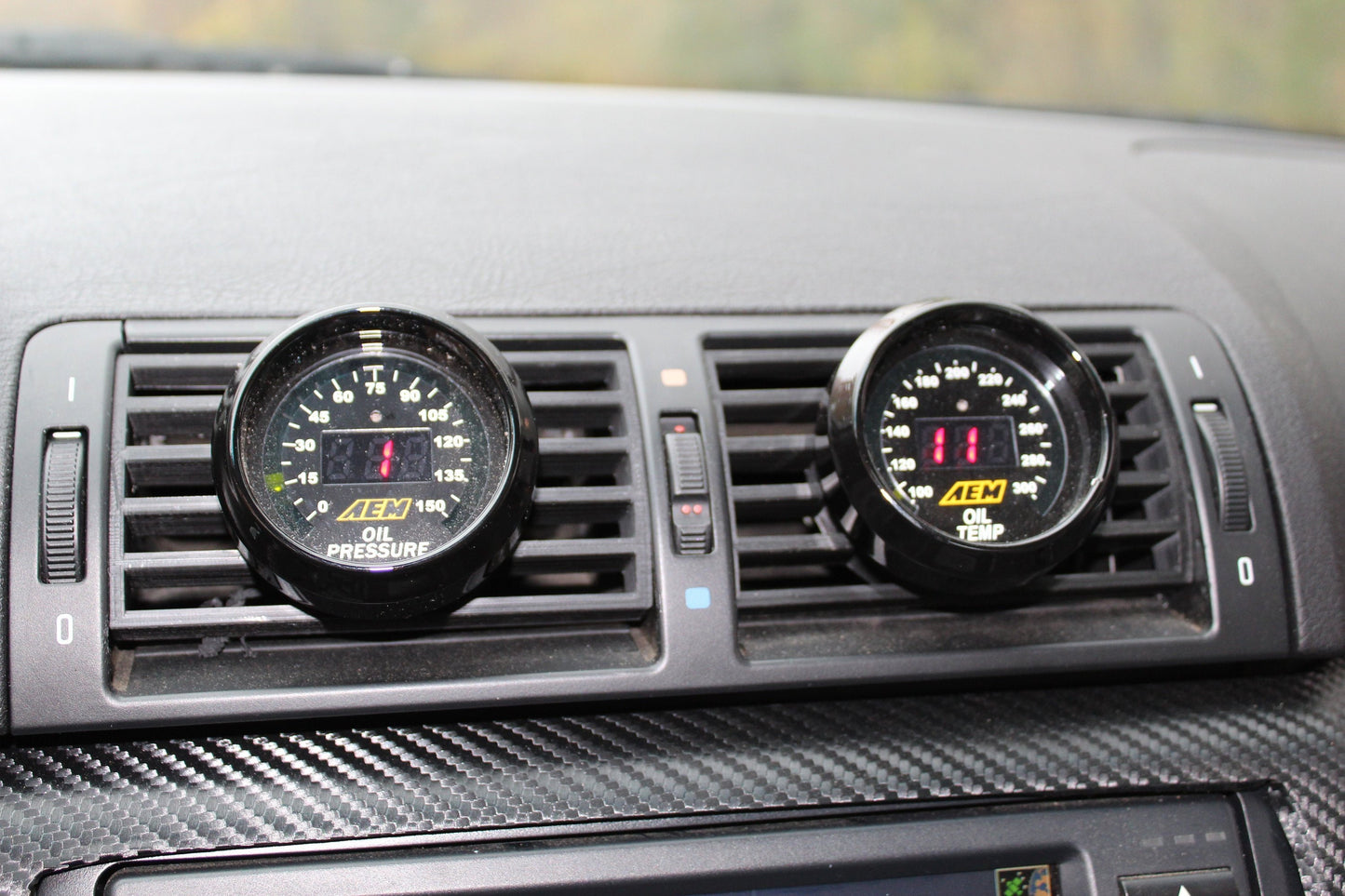 Support Manomètres pour E46